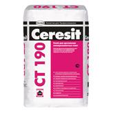 Клей для минеральной плиты и армирования Ceresit CT 190