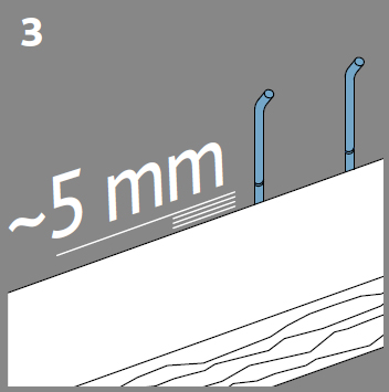 Особенности монтажа хомута для длинного полнотелого кирпича ригельного формата Baut SG/2 в кирпичной перемычке.